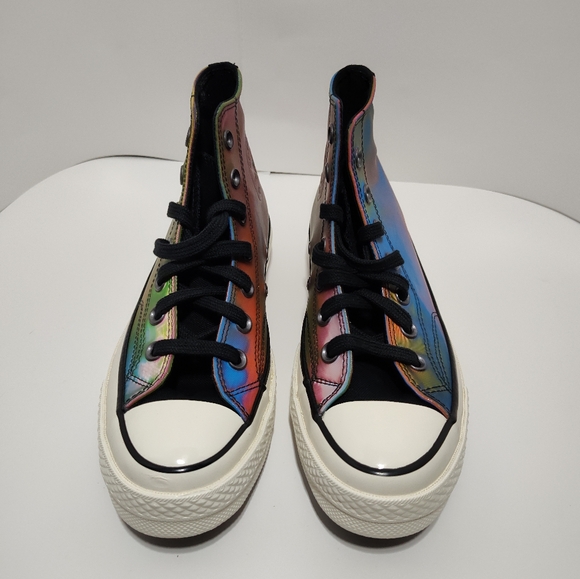 Converse Chuck All Star 70 High Spectrum Iridescent Sneakers, Size Multiple - Picture 2 of 6